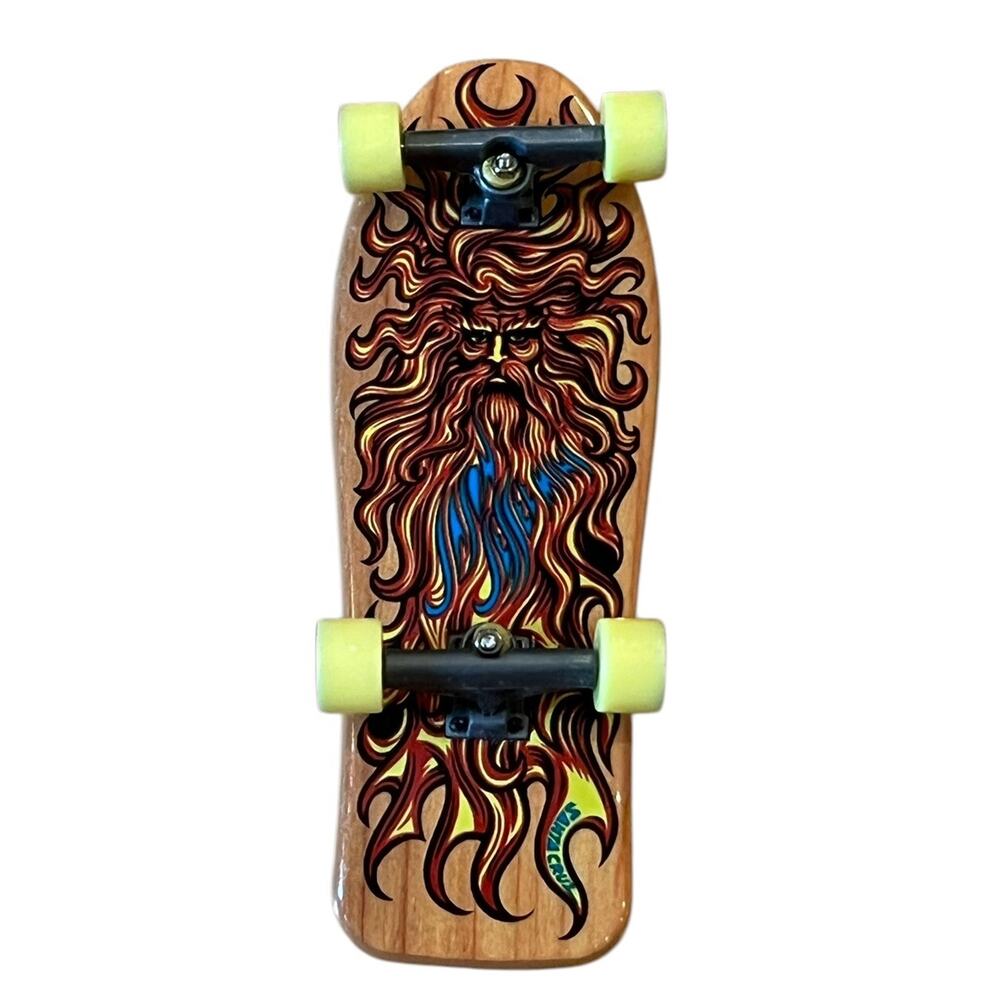 VTG Tech Deck Fingerboard Jason Jessee Sun God Santa Cruz Toy Skateboard 3.75”